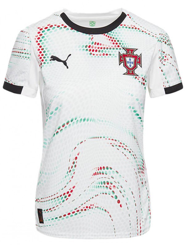 Portugal maglia da trasferta femminile seconda divisa da calcio femminile kit da calcio sportivo magliette 2025-2026
